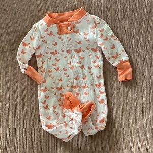 Burt’s Bees Newborn Zip up Sleeper